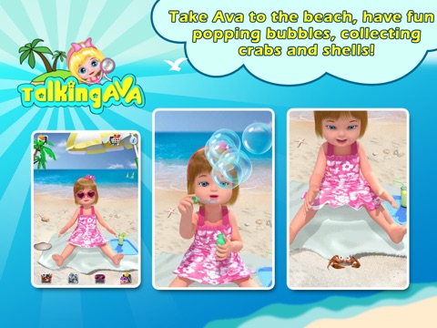 Ava: My Talking Doll for iPad screenshot 2