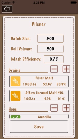 Beer Recipe Calculator Lite(圖2)-速報App