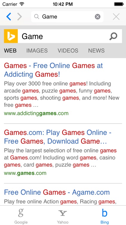 Search All in One! - for Google, Yahoo, Bing Search
