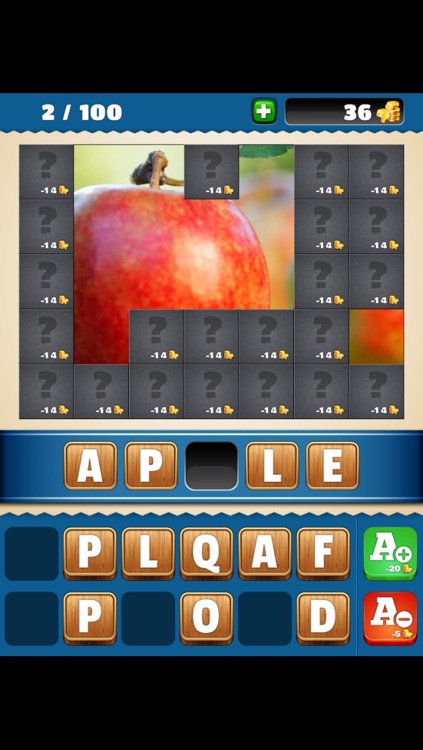 Find The Word - Reveal the the picture, guess the word and spin the wheel!