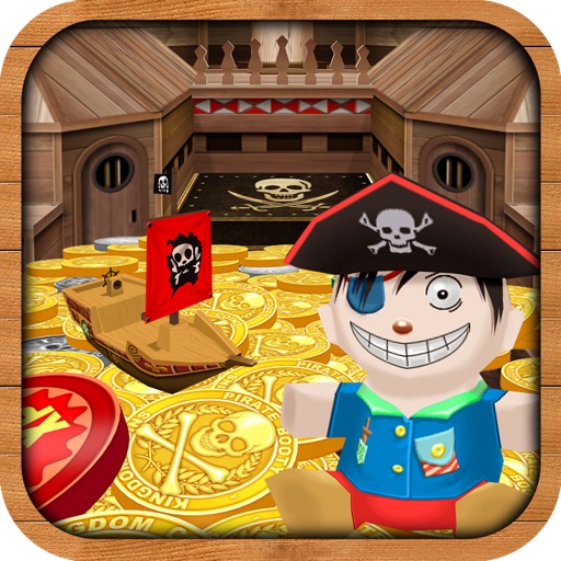 Kingdom Coins Pirate Booty Edition - Dozer of Coins Arcade Game icon