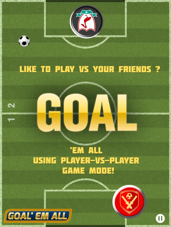 GoalEmAll air hockey and soccer and arcanoid inside— all in one game!