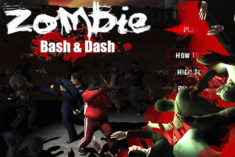 A Zombie Bash and Dash 3D Free Running Survival Game HD screenshot 2