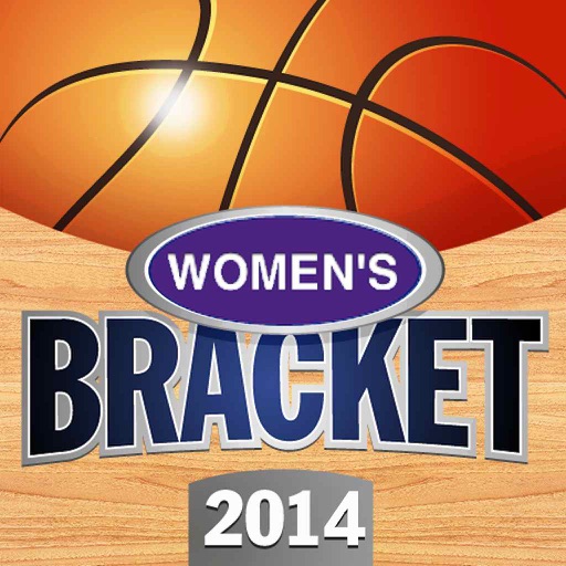 Women's Bracket 2014 for March College Basketball Tournament icon