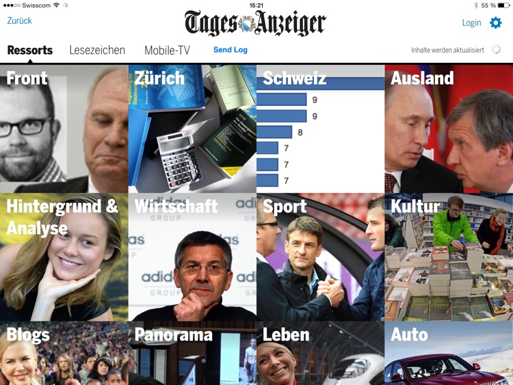 Tages-Anzeiger für iPad