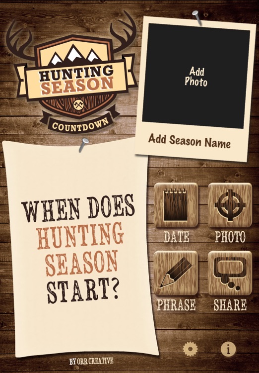 Hunting Season Countdown