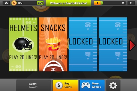 American Football Casino - The Super Bowl Predictor Slot Machine screenshot 3