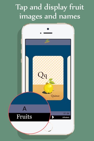 Fruit Alphabet for Preschool and Kids screenshot 2
