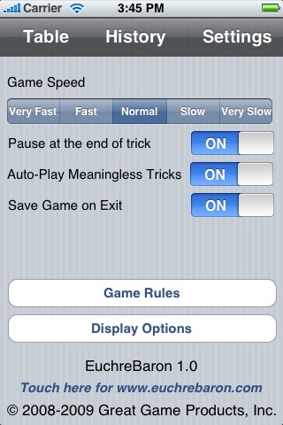 Euchre Baron screenshot 4