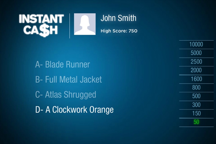 Instant Cash Trivia App