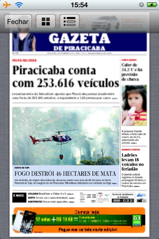 Gazeta de Piracicaba screenshot 3