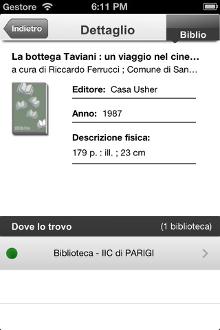 Library IIC Parigi screenshot 3