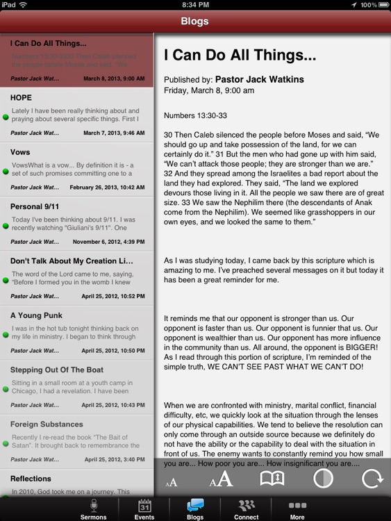 Cornerstone Church App for iPad screenshot-3