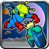 Alien Bike Race of a Space Ninja HD