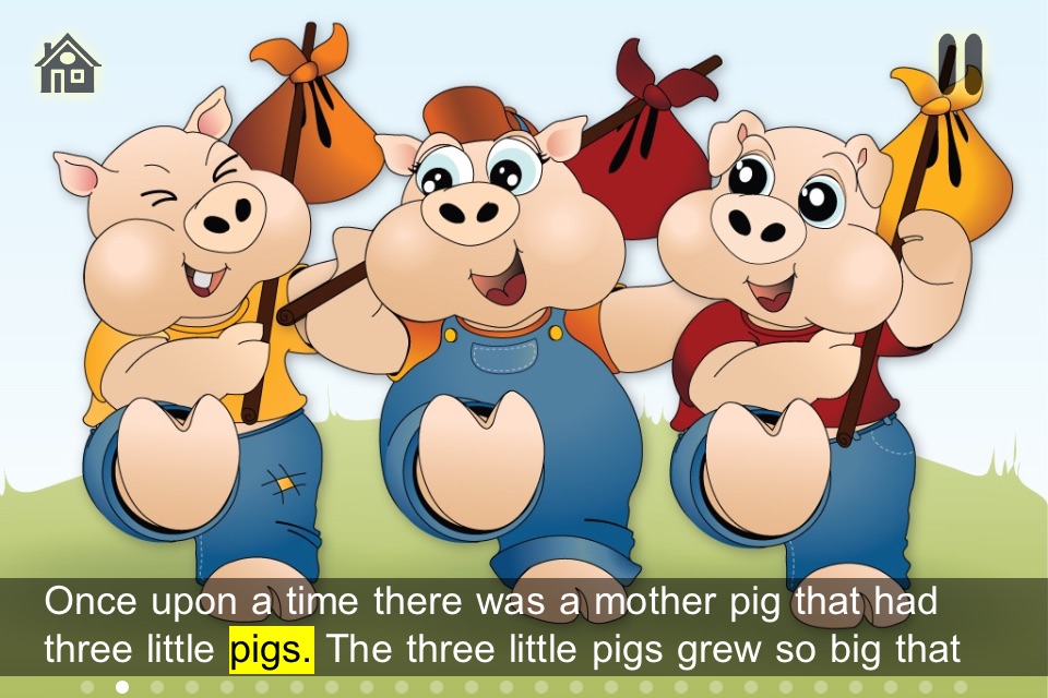 The 3 little pigs - Cards Match Game - Jigsaw Puzzle - Book (Lite) screenshot 3