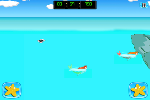 Little Mermaid Swimming Race - Marine Flapper Speedy Dash Frenzy Free screenshot 2
