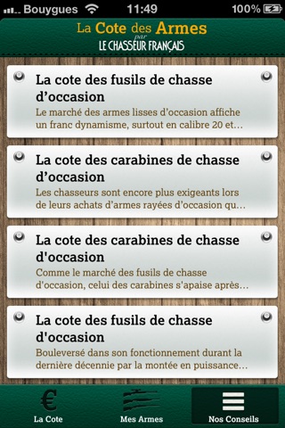 La Cote des Armes par le Chasseur Français screenshot 4