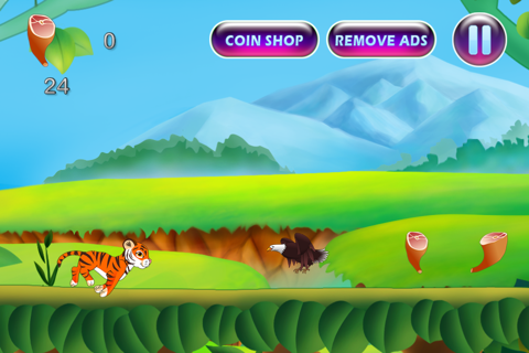 Jungle Journey: Tiger Run screenshot 2