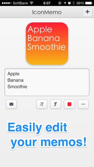 IconMemo Screenshot