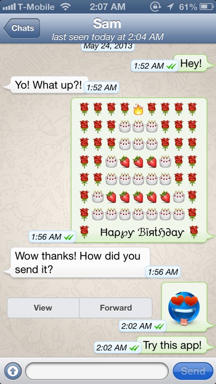 EmojiArt for Messengers, SMS, MMS and others