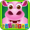 First Spanish words with Phonics: educational game for children