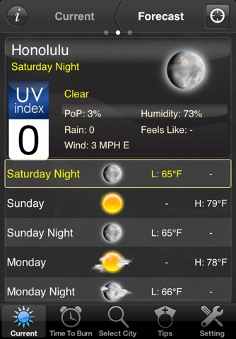 UV US - Weather Forecast, UV index and Alerts screenshot 2