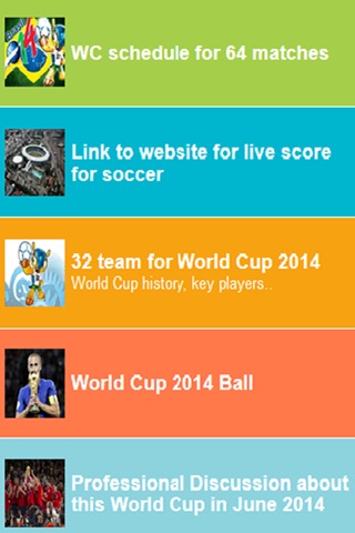 Football Quiz Up feature 2014 Tour Guide for Soccer Fan screenshot 2