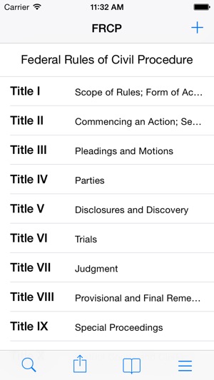 Federal Rules of Civil Procedure (FRCP)(圖1)-速報App