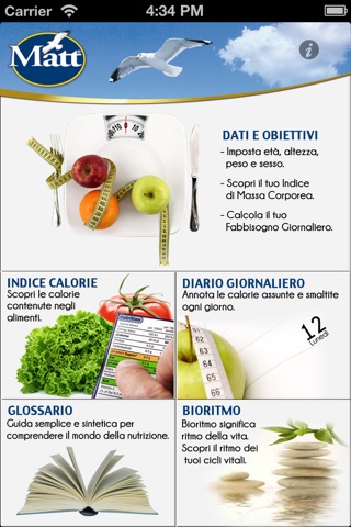 iBenessere, bioritmo e calorie screenshot 2