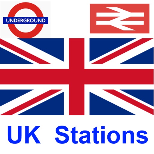 UK Train and Underground Stations Finder icon