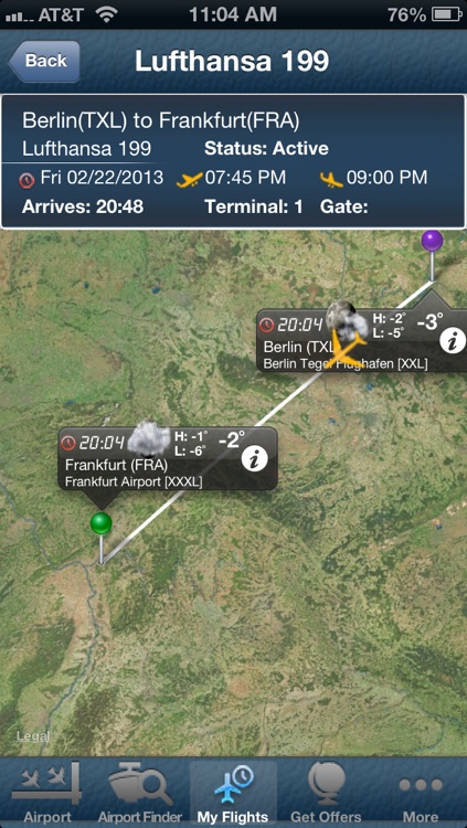 Frankfurt Airport - Flight Tracker FRA