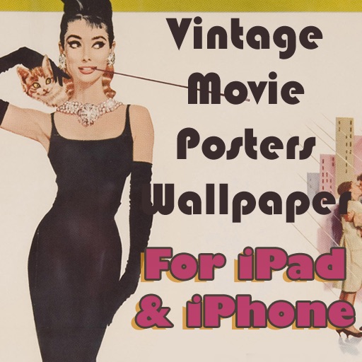 Vintage Movie Poster Wallpaper for iPad & iPhone