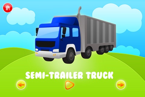 Trucks Flashcards  - Things That Go Preschool and Kindergarten Educational Sight Words and Sounds Adventure Game for Toddler Boys and Girls Kids Explorers screenshot 3