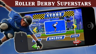 A ROLLER DERBY CANDY DASH - FREE DOWNHILL RACING GAME 1.1 IOS GAME GIẢI TRÍ A ROLLER DERBY CANDY DASH - FREE DOWNHILL RACING GAME 1.1 IOS