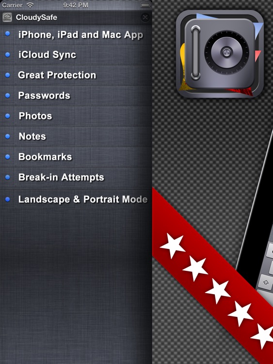 CloudySafe for iPad Lite