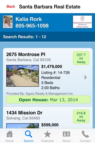 Santa Barbara Real Estate screenshot 2