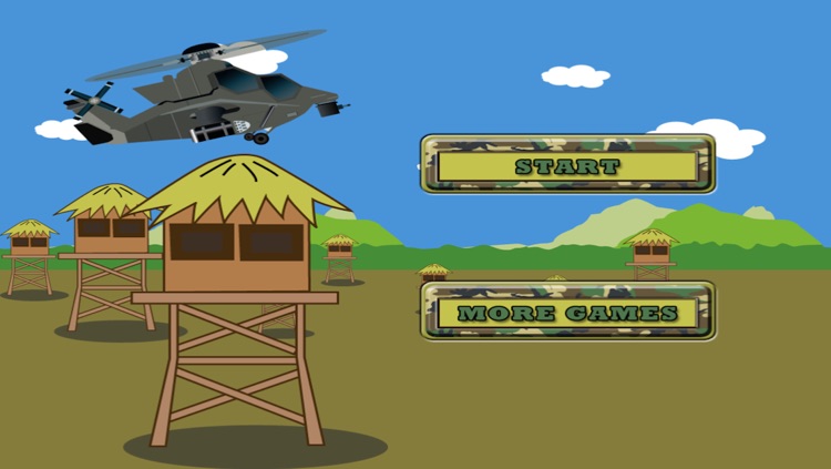 Apache Helicopter Challenge - Extreme Army Combat Tapping Survival Mission