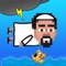 Help Ali fly through the storm otherwise he'll fall to the sea and get eaten by piranhas