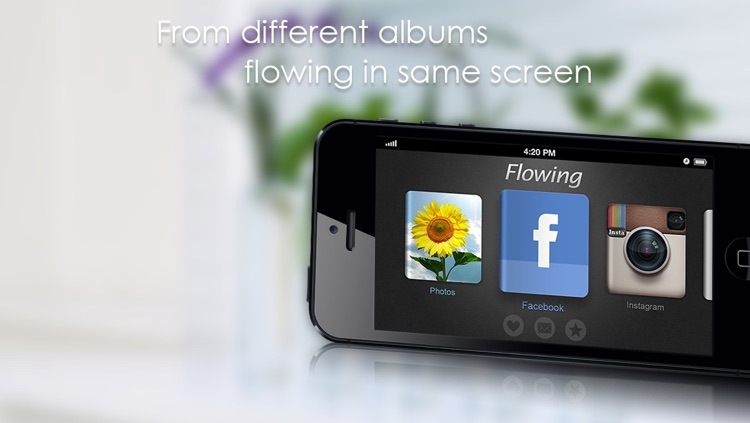 Flowing - Magic photo viewer for Instagram, Facebook and Flickr screenshot-3