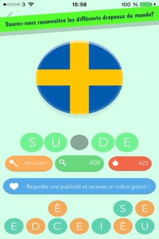 Flag Quiz - a guessing game of the world’s flags screenshot 2