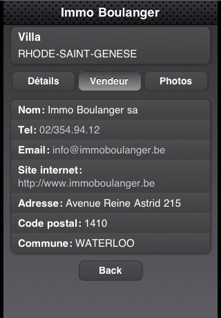 Immo Boulanger screenshot 2