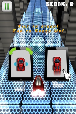 Neo City Nitro - Future Car Race Free screenshot 4