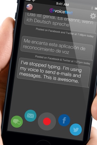 Voice Text Plus - Speech Translator and Dictation Assistant screenshot 3