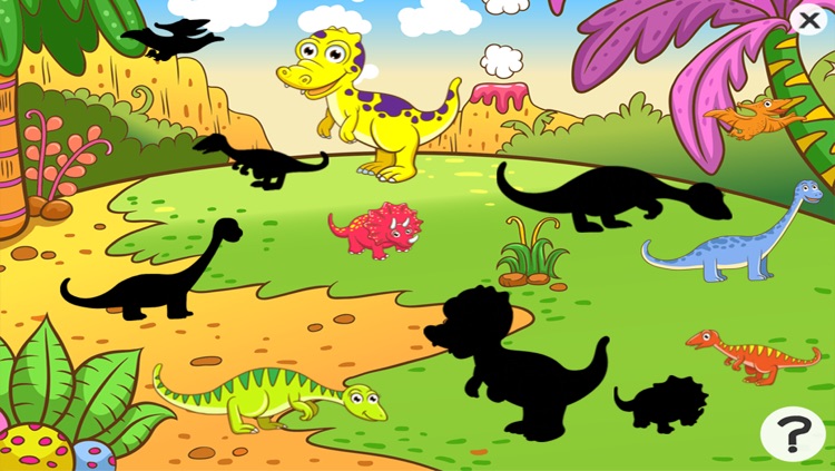 Dinosaurs game for children age 2-5: Train your skills for kindergarten, preschool or nursery school with dinos screenshot-4