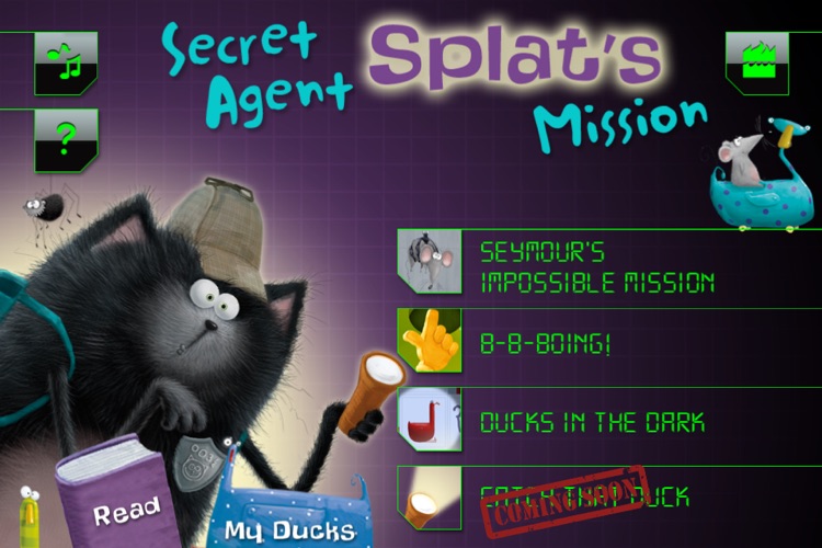 Secret Agent Splat's Mission