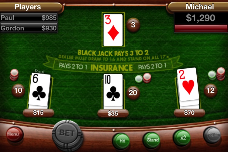 Card Master Lite - Texas Hold'em - Poker - Blackjack