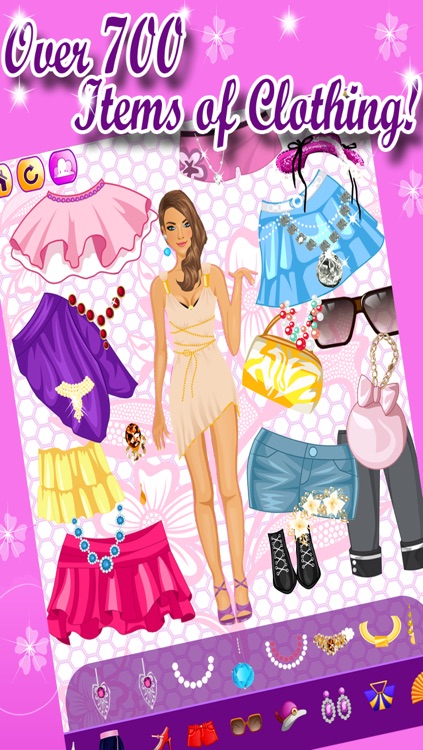 A Beauty Girl Fashion Dress Up Game FREE  - Fun Princess Model Makeover Salon Game for Girls and Kids