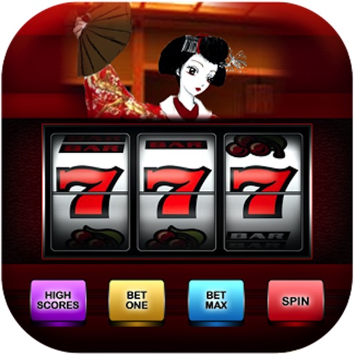 Slots of Asian Geisha Jewels in a Journey - Vegas Casino Lucky 777 Simulation Game icon