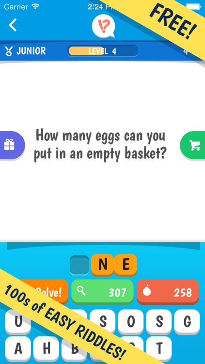 Easy Riddles - hundreds of fun and easy riddles