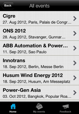 Power events screenshot 3